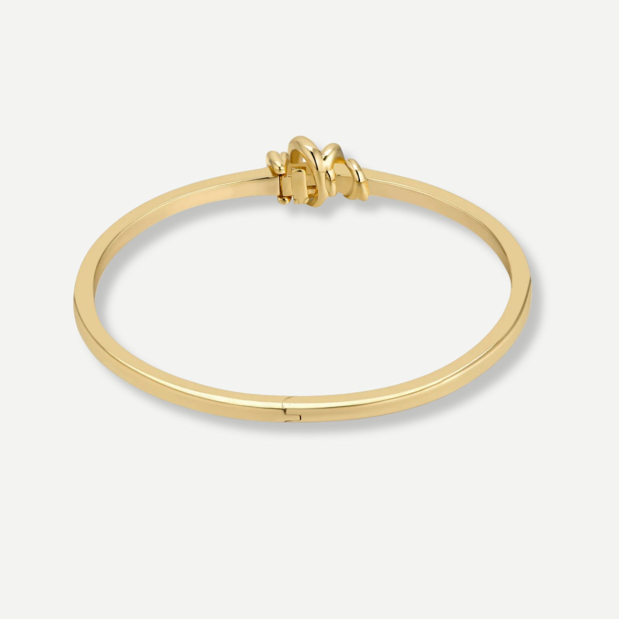 Elodie_Delicate_Twine_Bangle_Bracelet_-_Gold 2