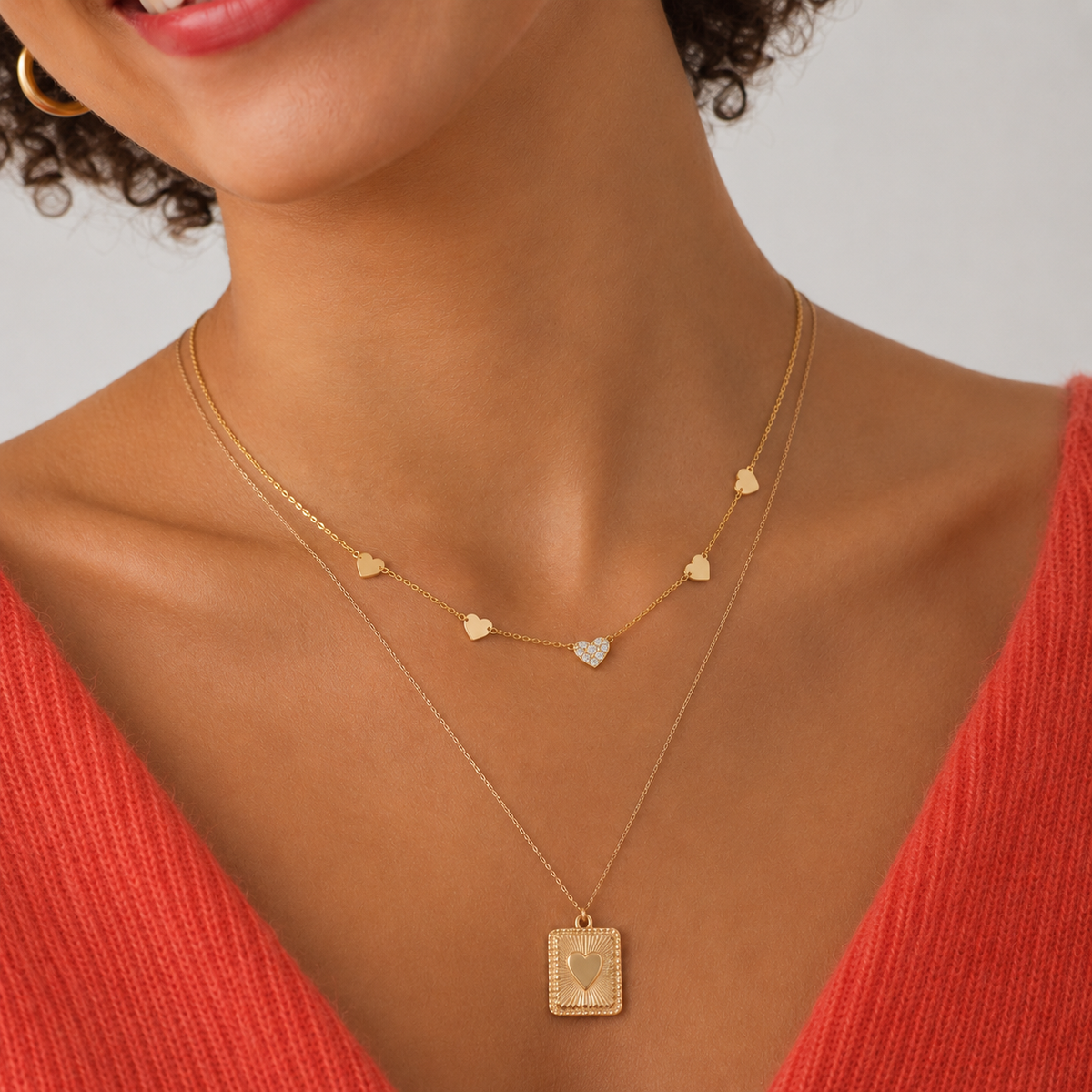 Heart of Pendant Necklace