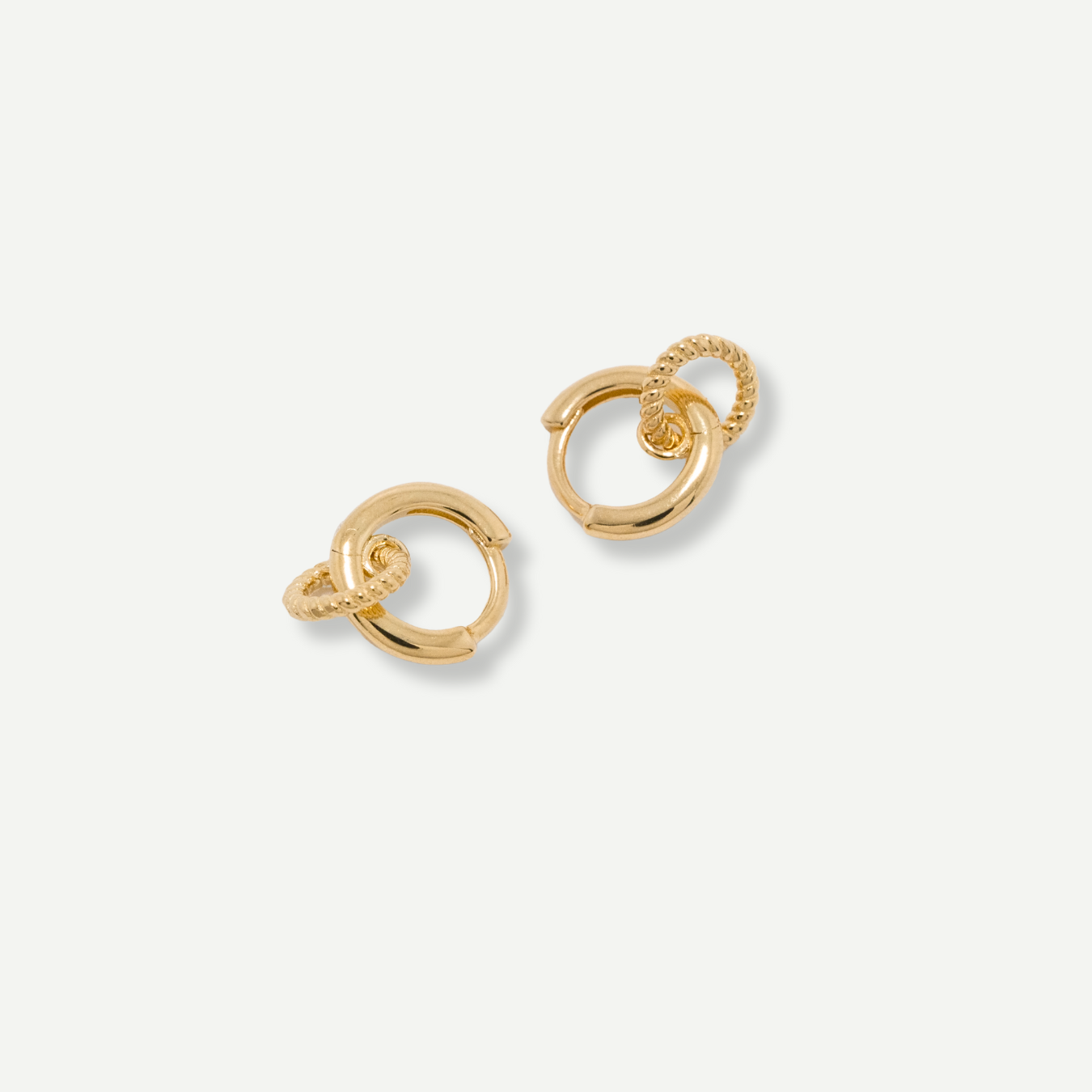 Idun Gold Huggie Earrings