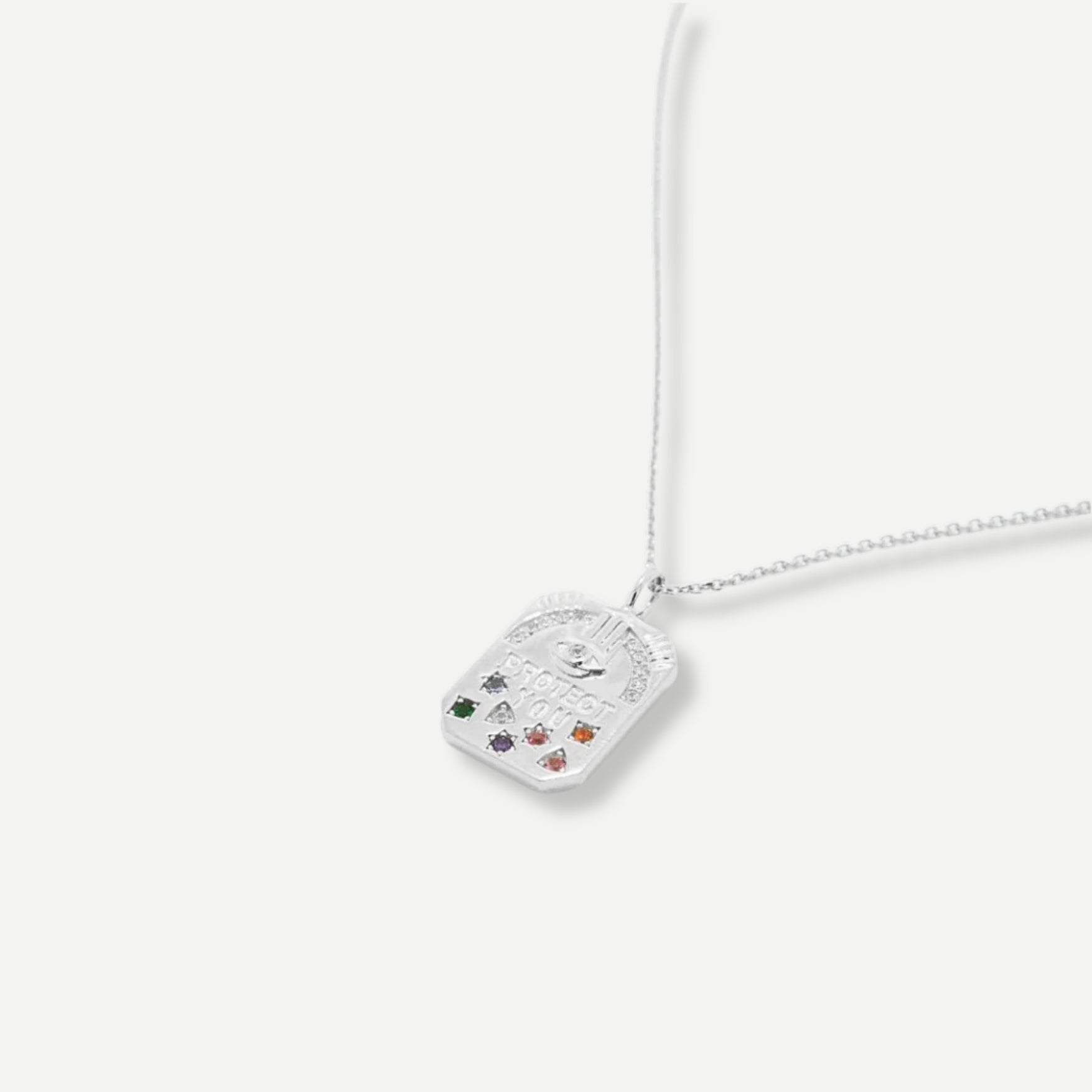 Sandra Protector Pendant Necklace