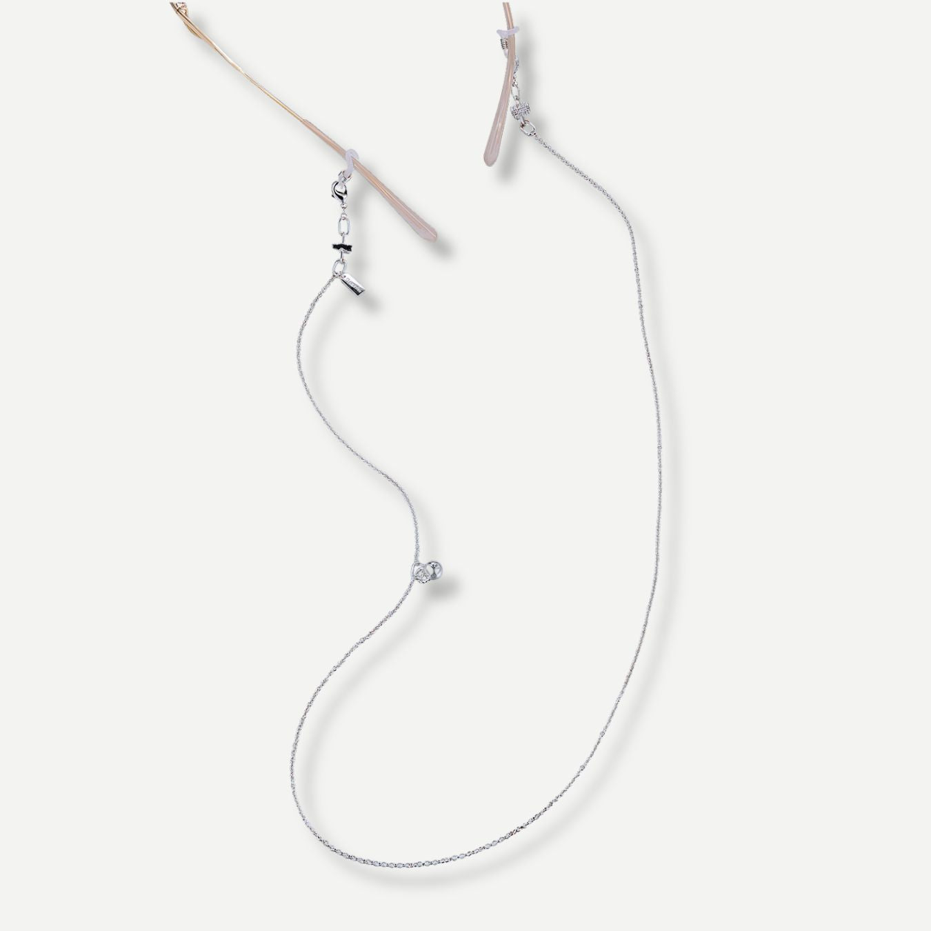Valentina Silver Eyeglass Chain