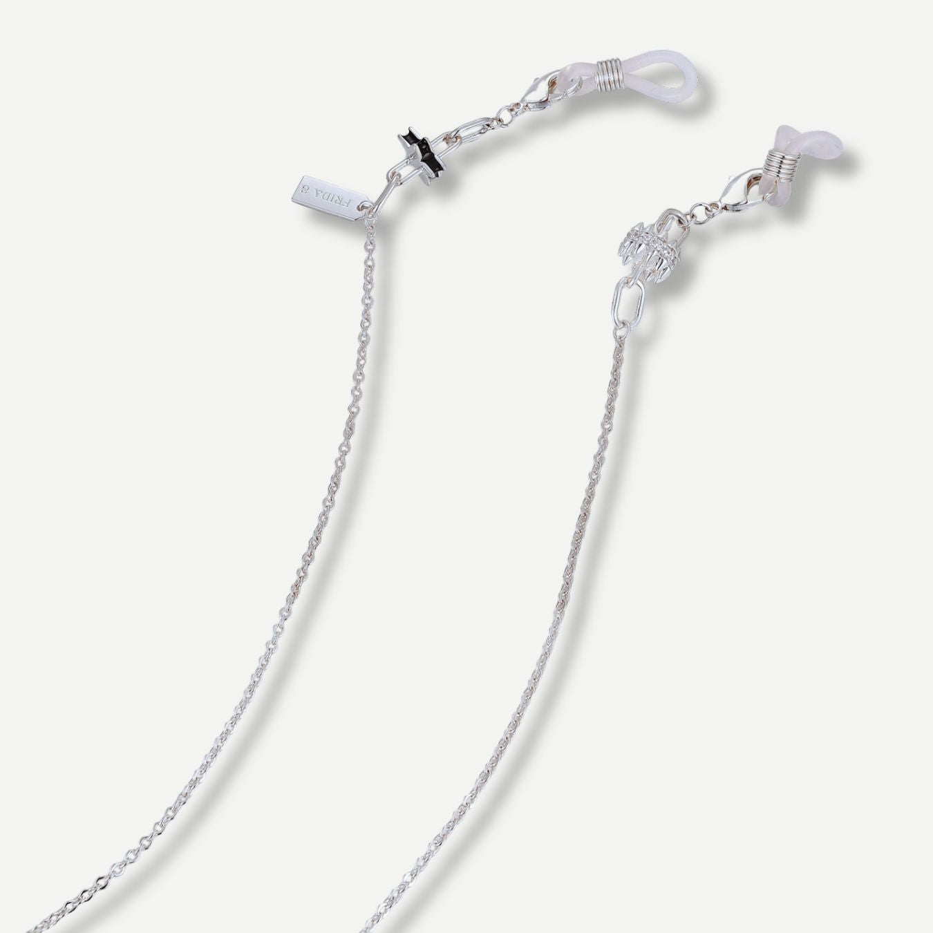 Valentina Silver Eyeglass Chain