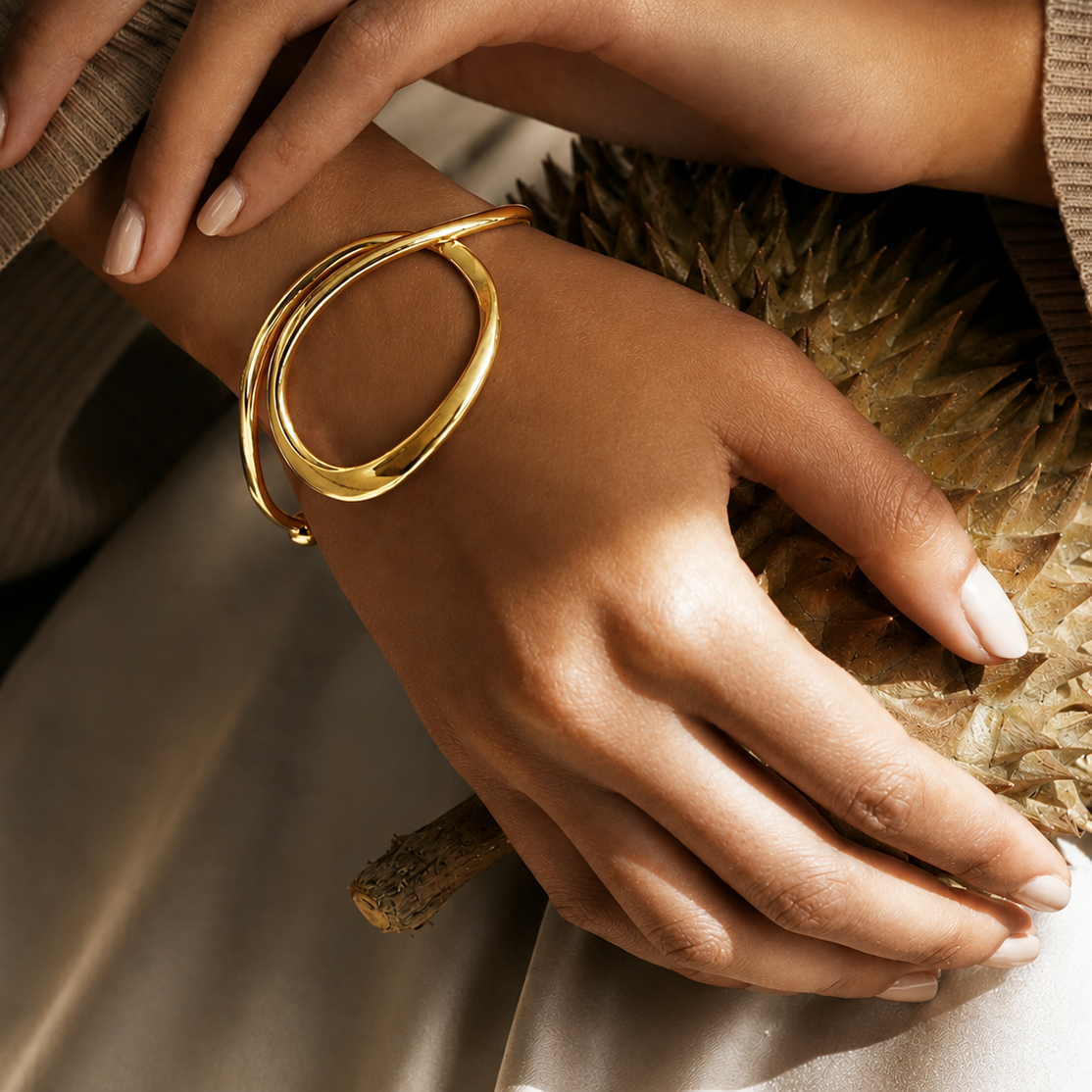 Watery Paths Bangle