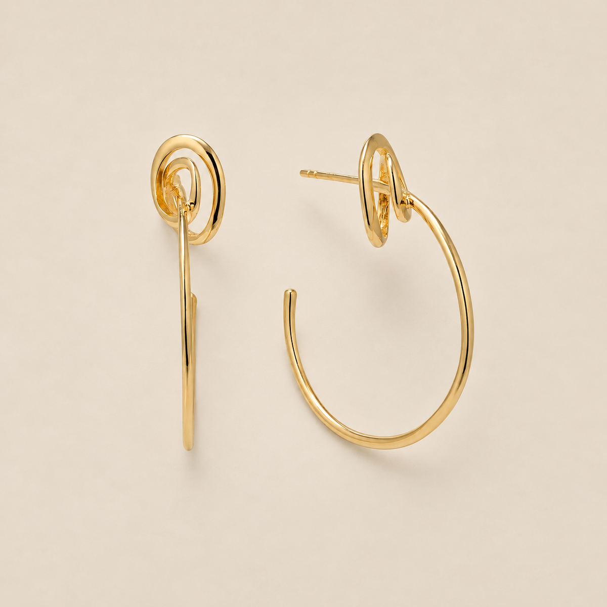 White Light Earrings