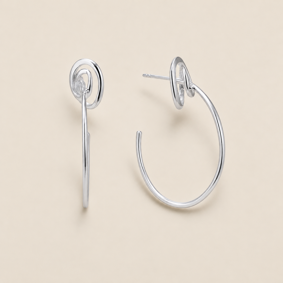 White Light Earrings