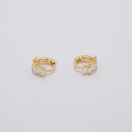 Angelique Gold Huggie Earrings