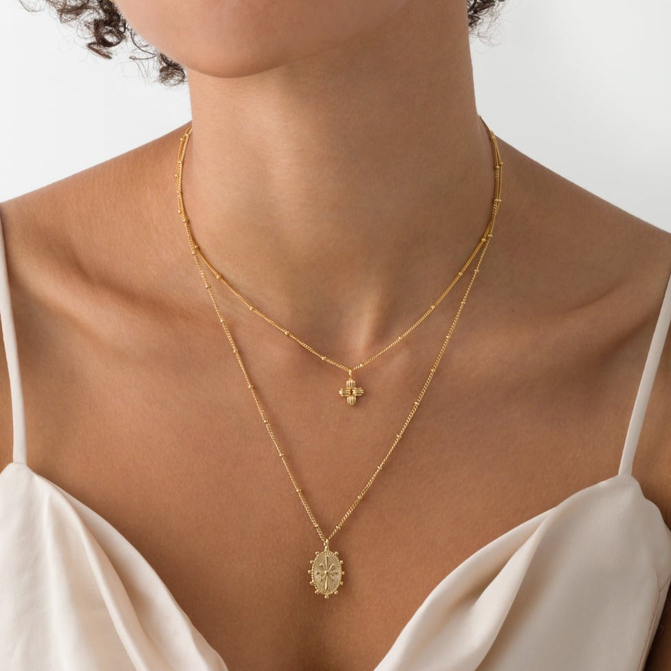 Christine Silver Pendant Necklace