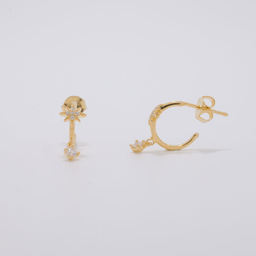 Venus Gold Earrings