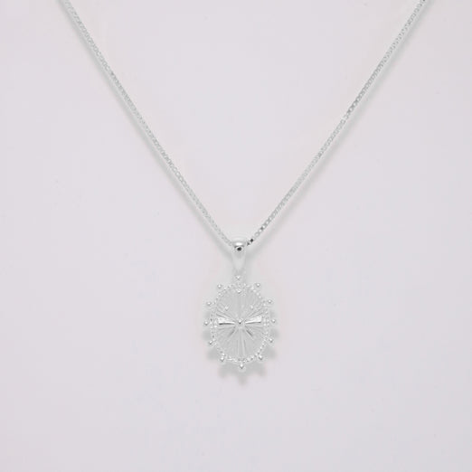 Adonie Silver Pendant Necklace