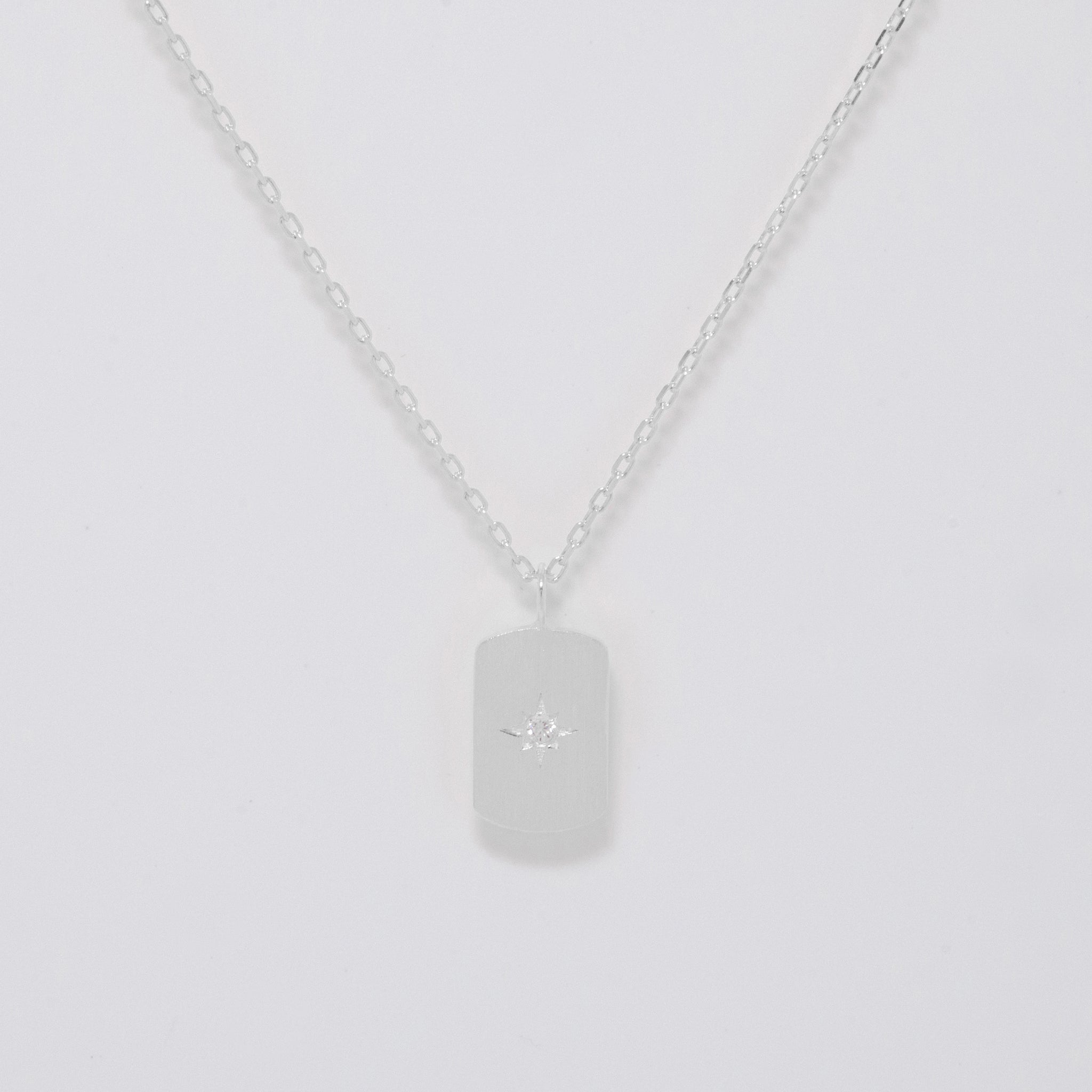 stella silver pendant