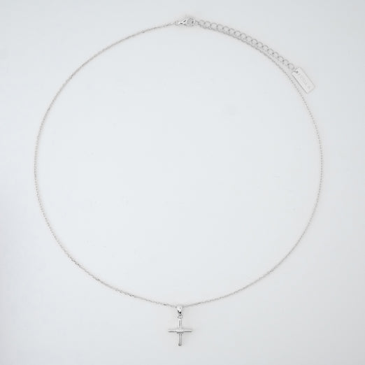 Christa Silver Pendant Necklace