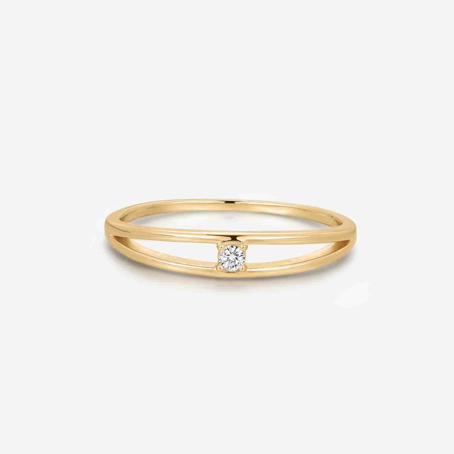 Enchanted Circlet Gold Ring