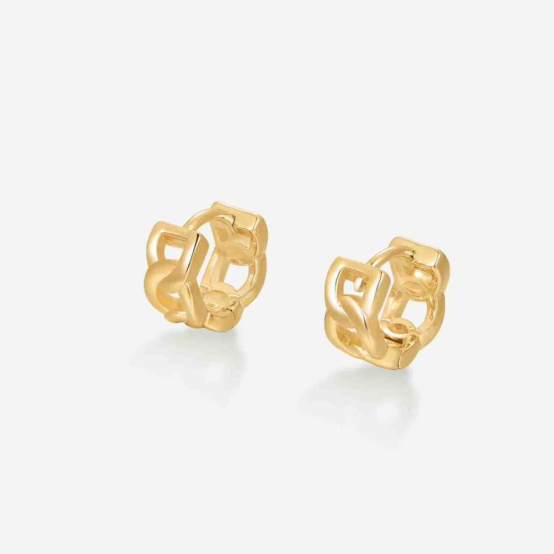 Serenity Gold Earrings