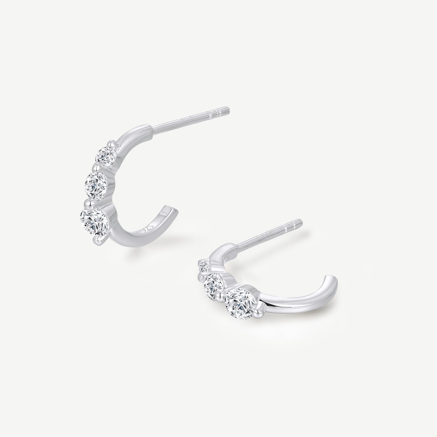 Sylvan Sparkle Silver Earrings