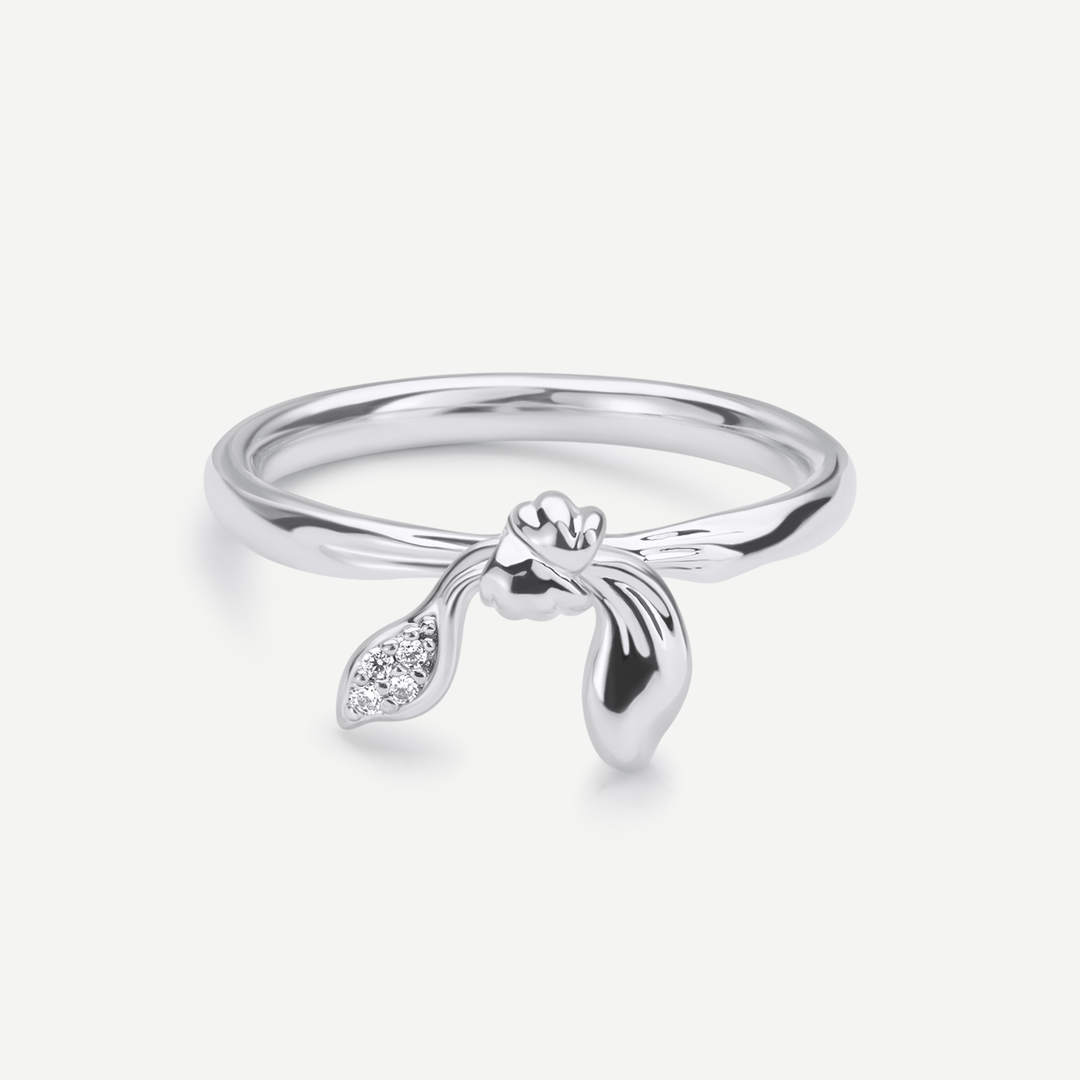 Calypso Diamond Silver Ring