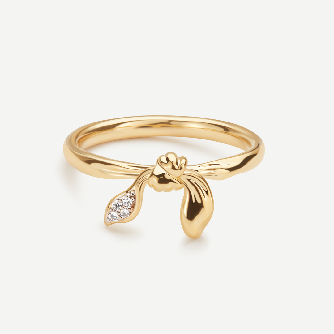 Calypso Diamond Gold Ring