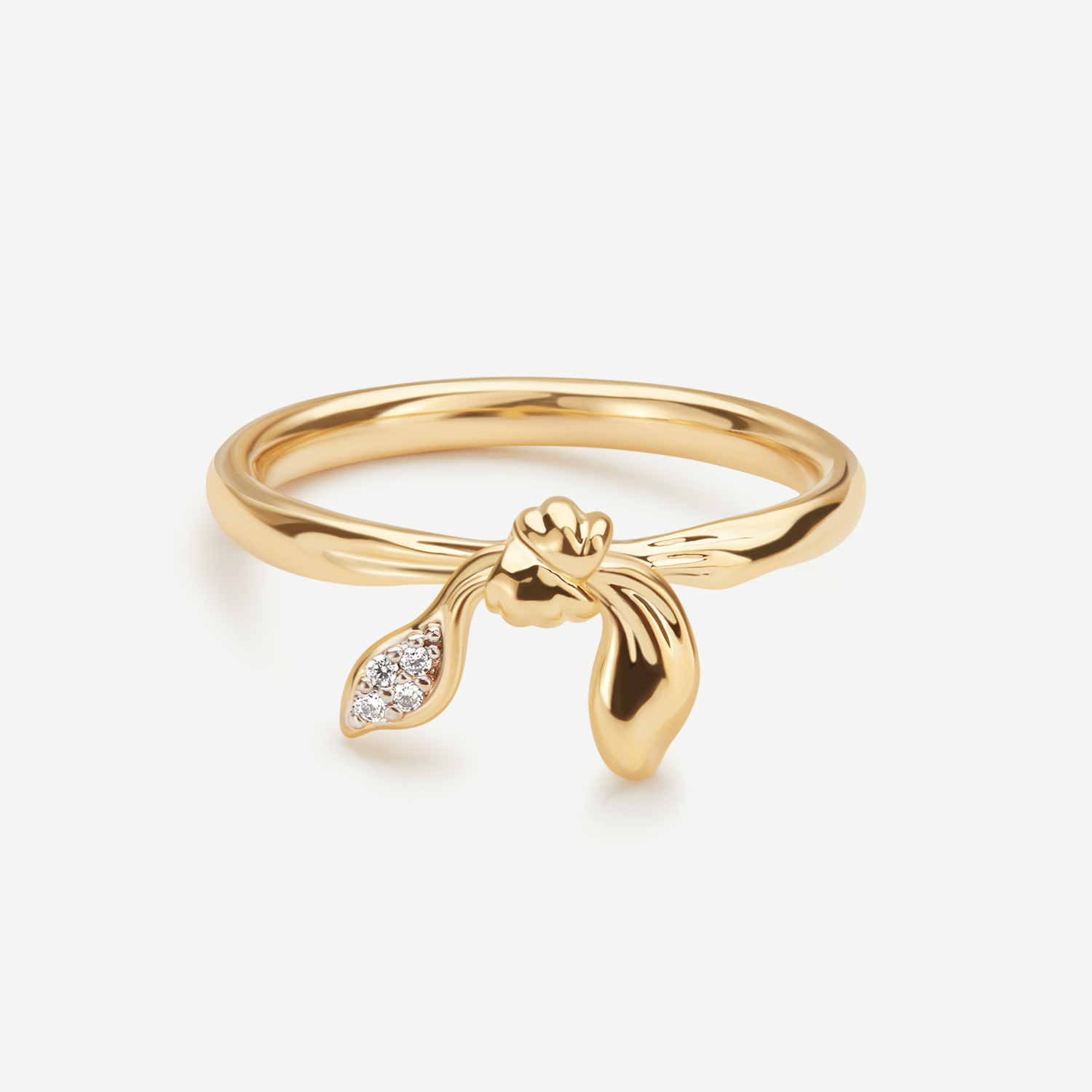 Calypso Diamond Gold Ring