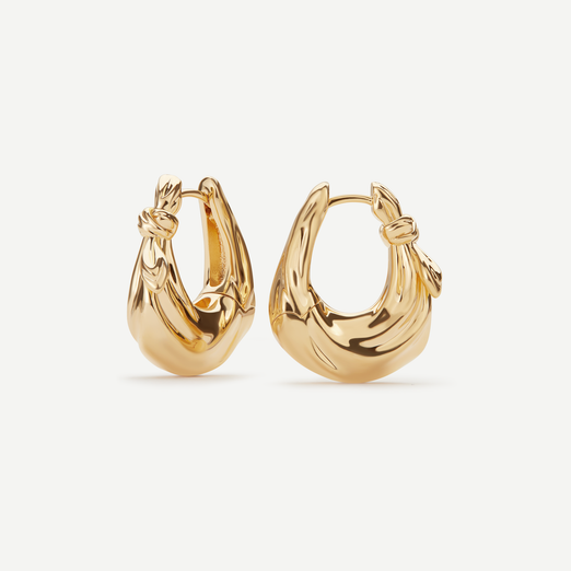 Hera Gold Hoop Earrings