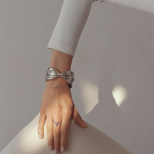 Mireilla Silver Bangle