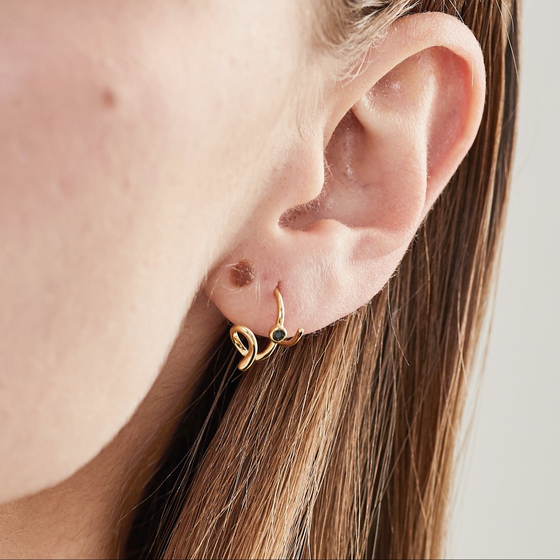 No.17A Gold Earrings