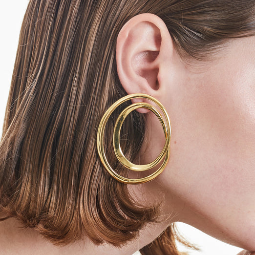 Pasiphae Gold Earrings