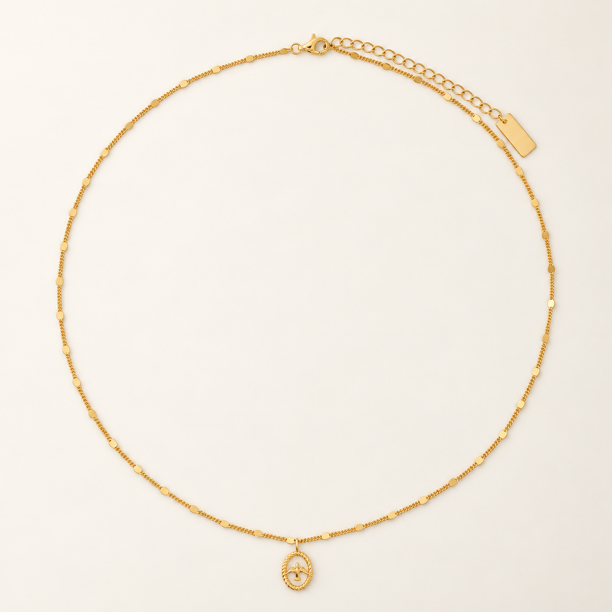 Sirin Gold Pendant Necklace