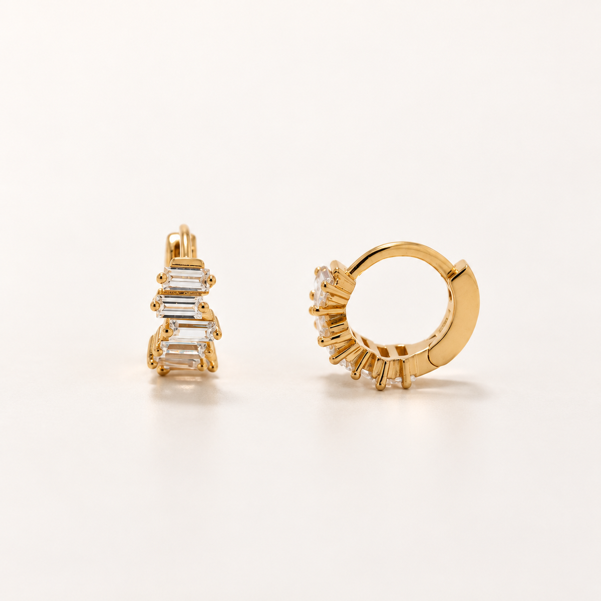 Angelique Huggie Earrings
