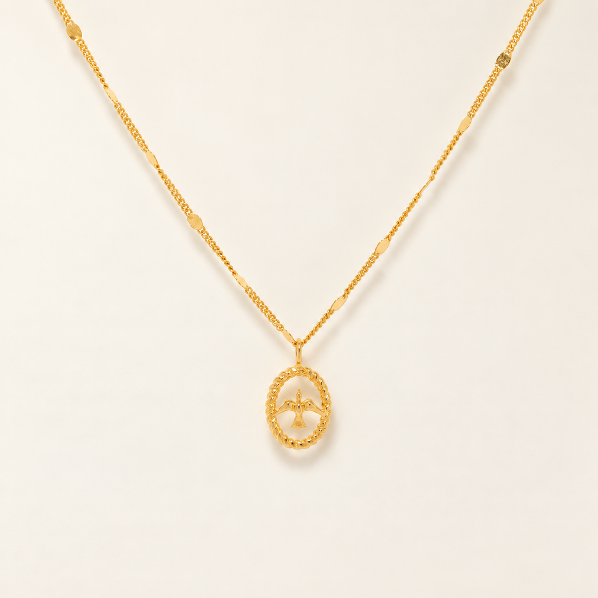 Sirin Gold Pendant Necklace