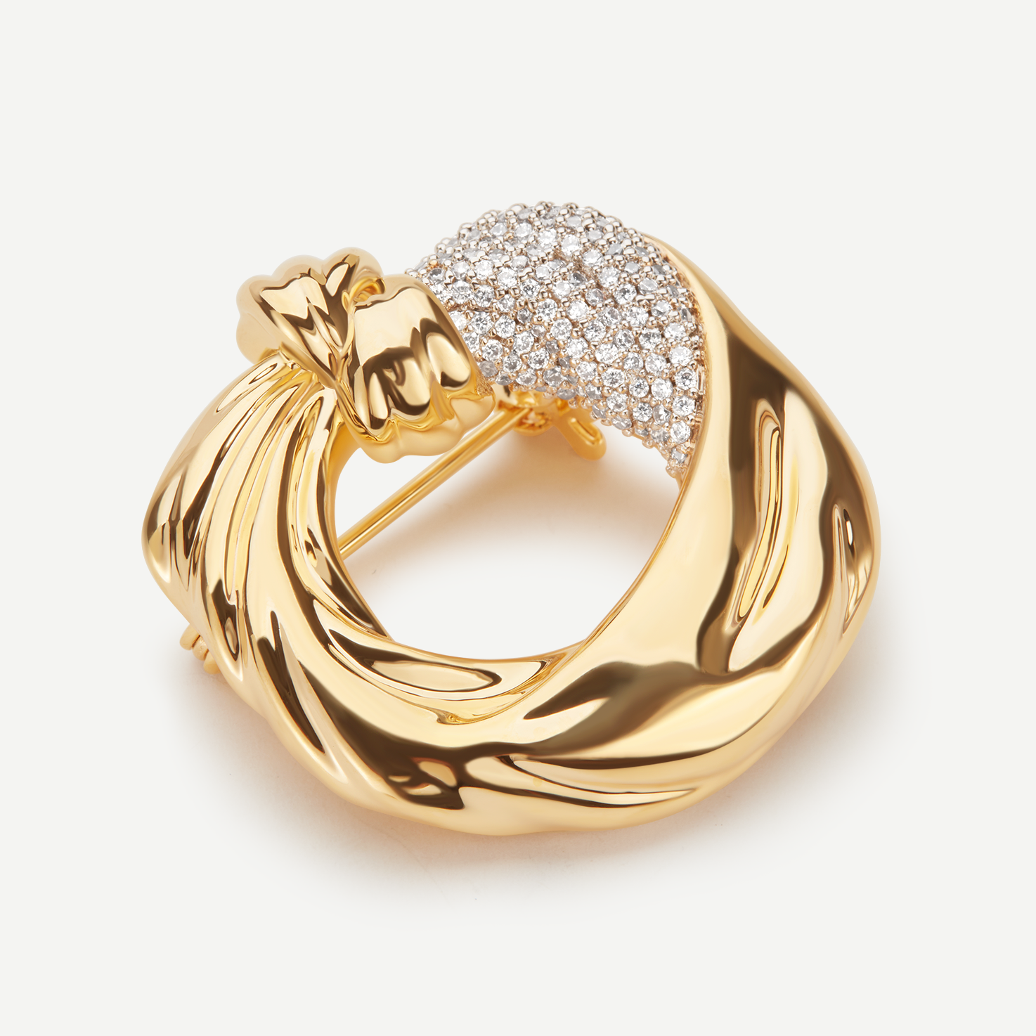 alt="18K Gold on Brass"