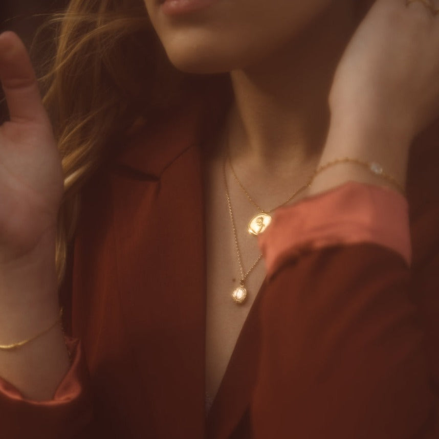 Eternal Beauty Silver Necklace