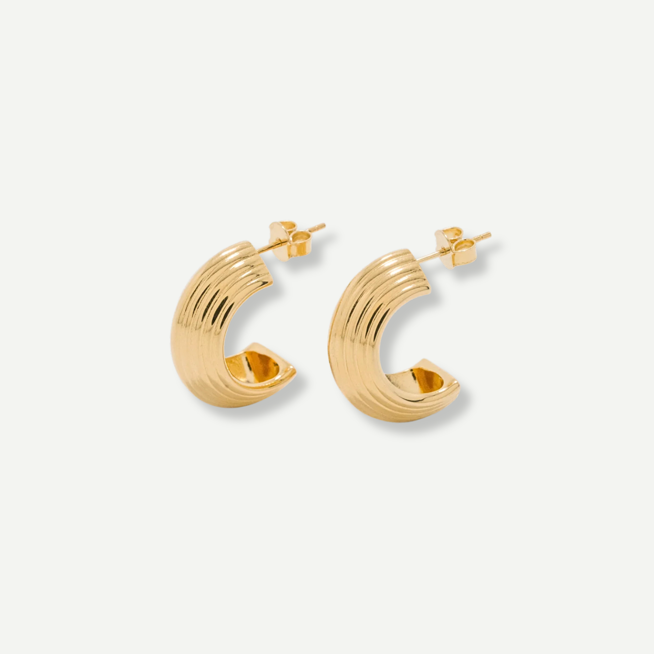 Harper Chunky Hoop Earrings