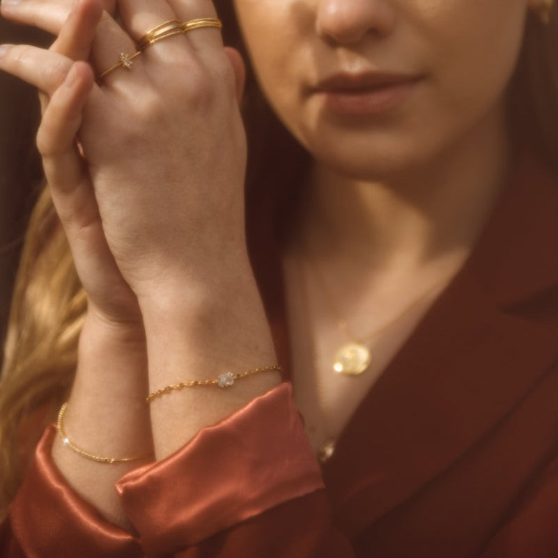 Lush Meadows​ Gold Bracelet