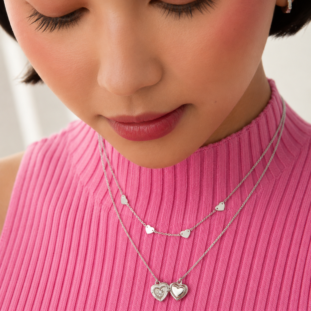 Open Your Heart Pendant Necklace
