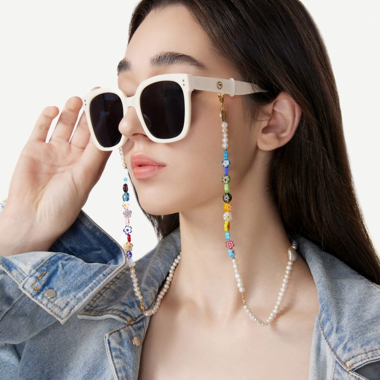 Serena Silver Sunglasses Chain