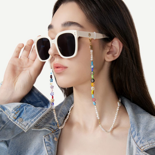 Serena Silver Sunglasses Chain