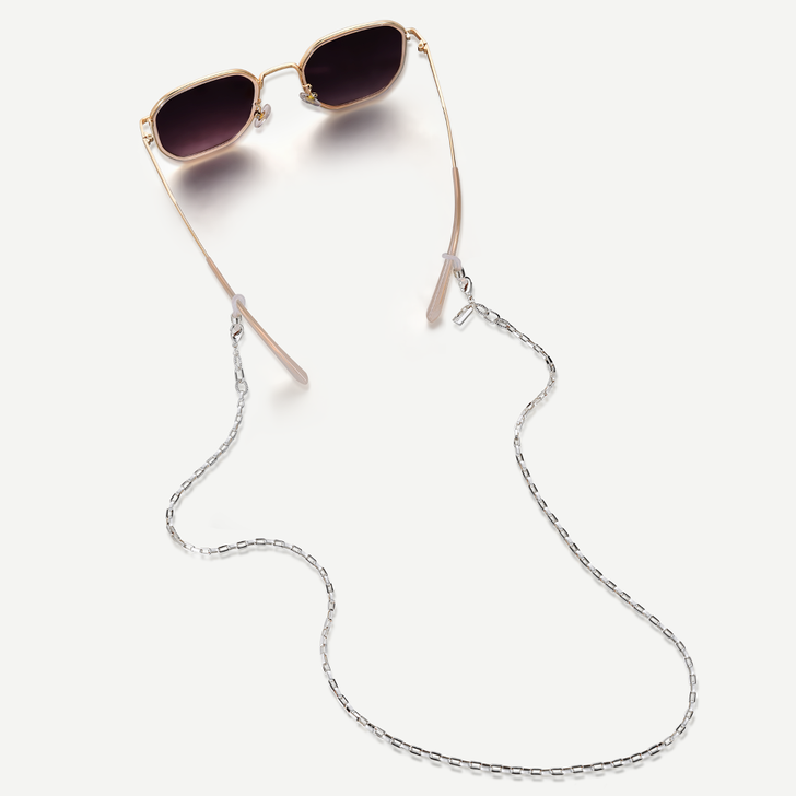 Natalia Silver Sunglasses Chain