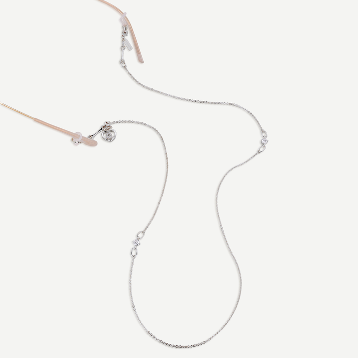 Isadora Silver Sunglasses Chain