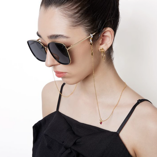 Elara Silver Sunglasses Chain