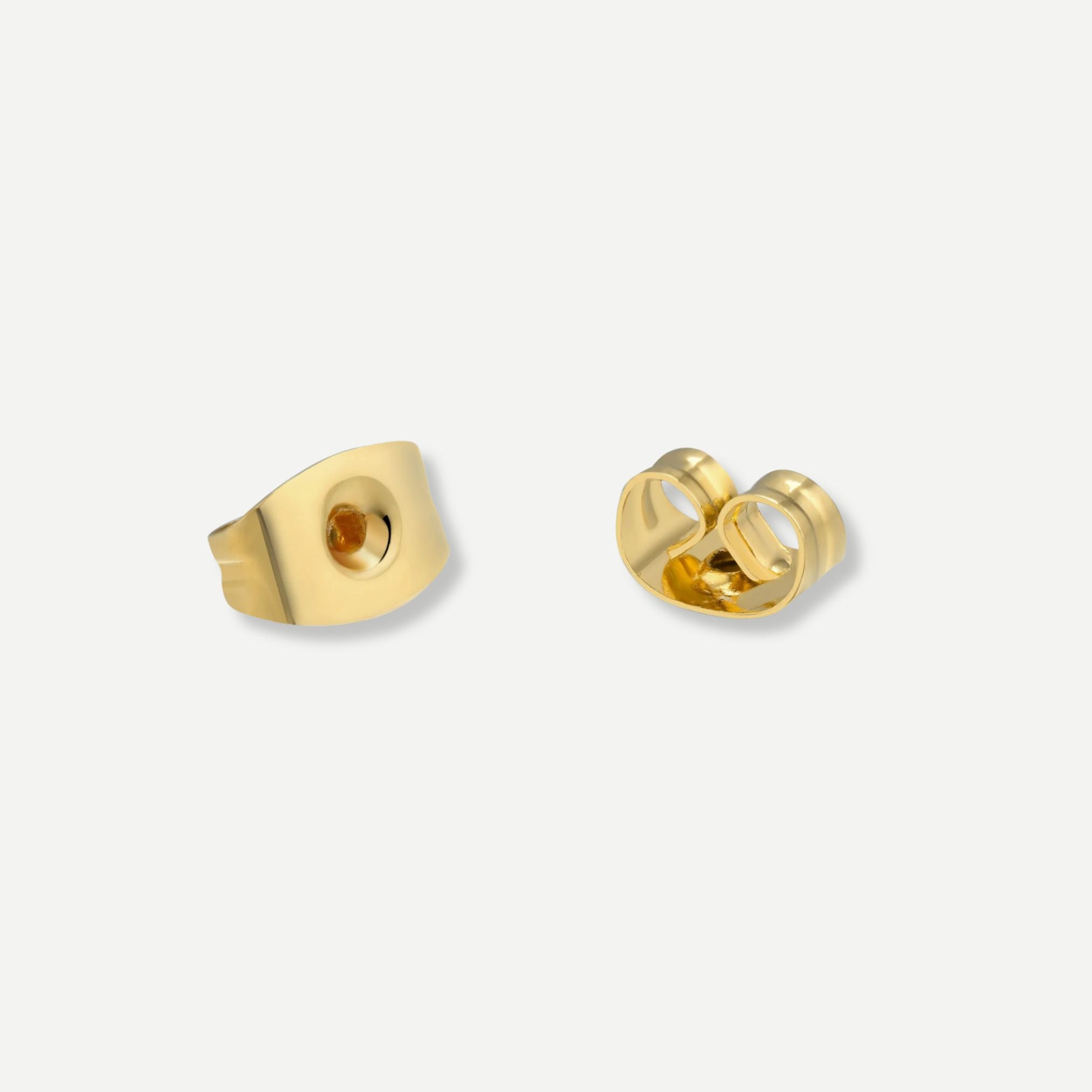 Sofia Gold and Silver Two-Tone Stud Earrings