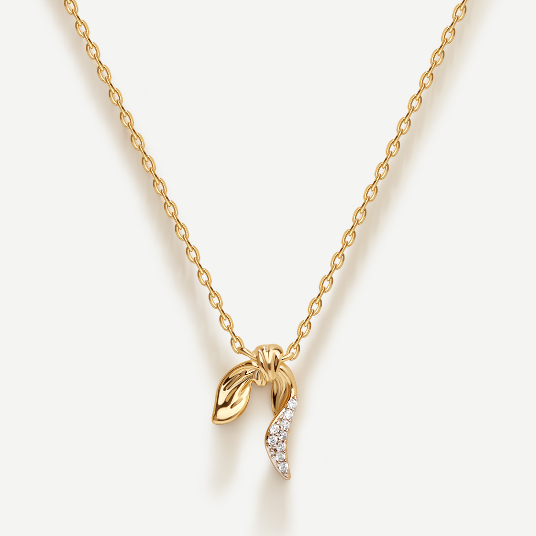 Isolde Diamond Gold Necklace