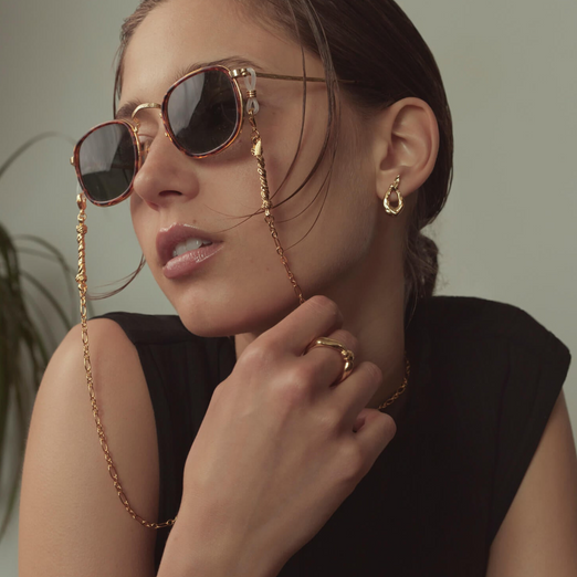 Nymera Gold Sunglasses Chain