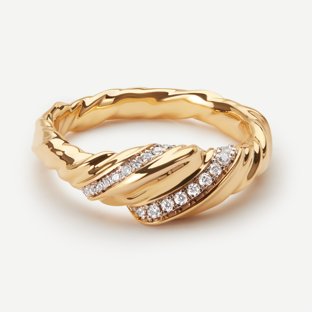 Zephyra Diamond Gold Ring