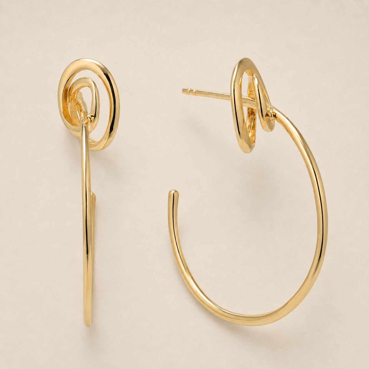 White Light Earrings