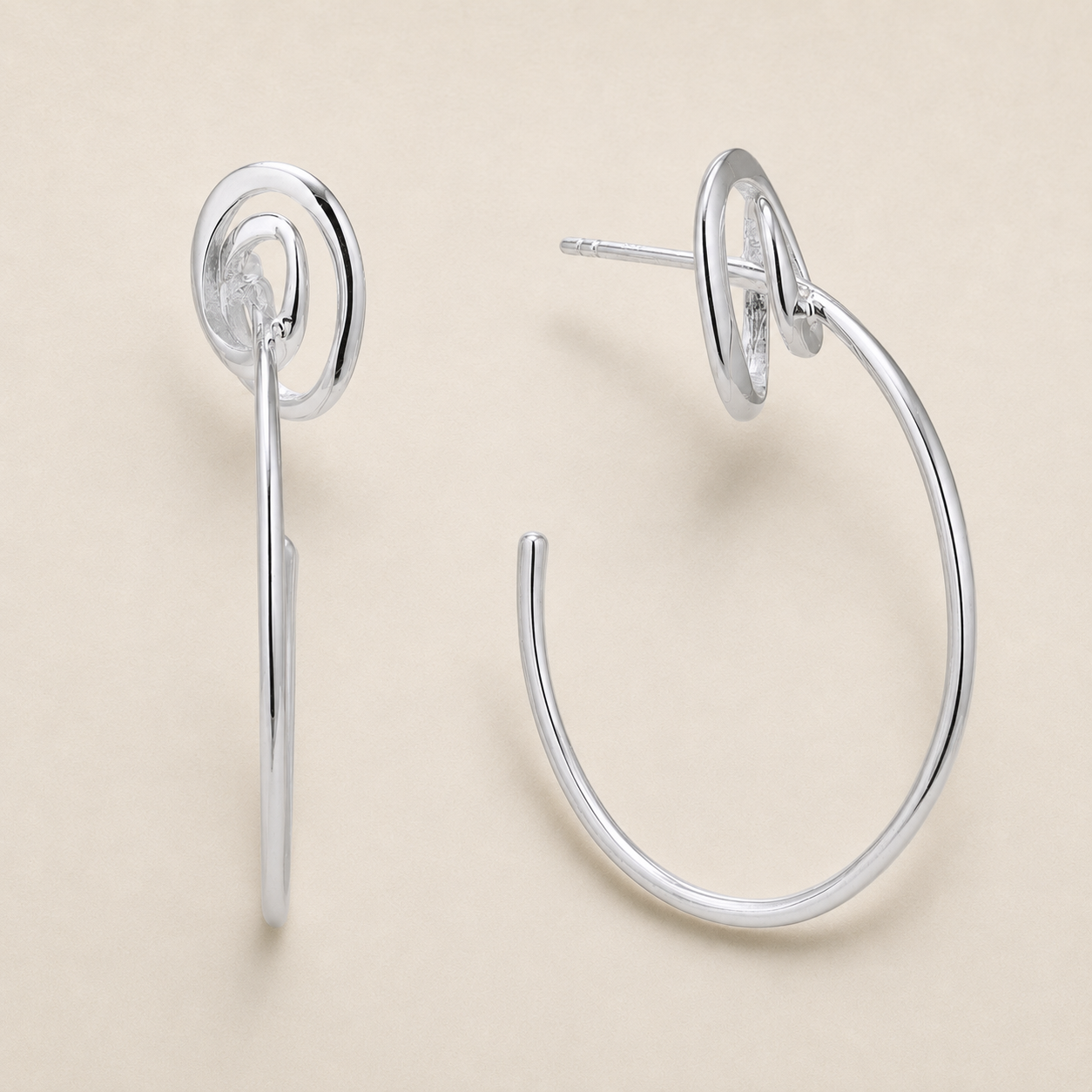 White Light Earrings