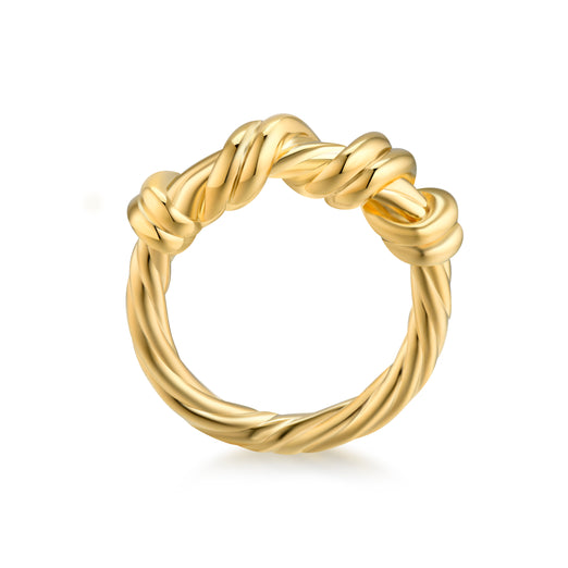 Ring - 18K recycled gold vermeil on recycled silver