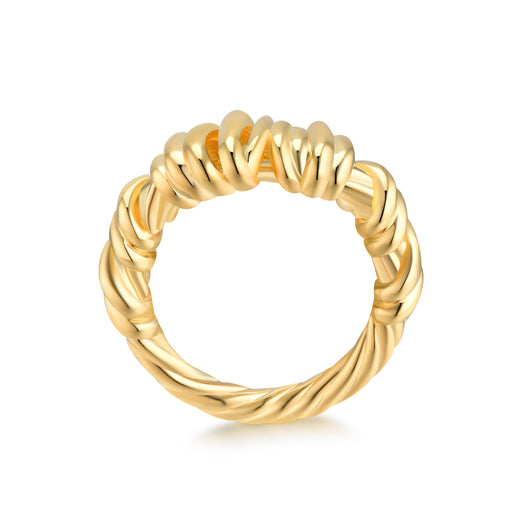 Ring - 18K recycled gold vermeil on recycled silver