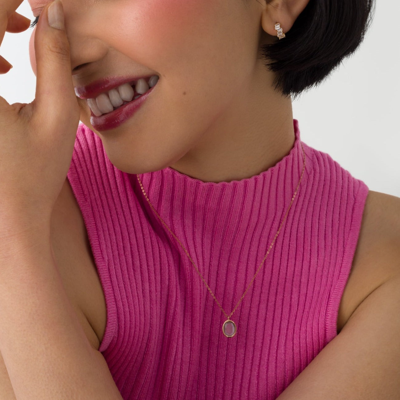 Agata Pendant Necklace