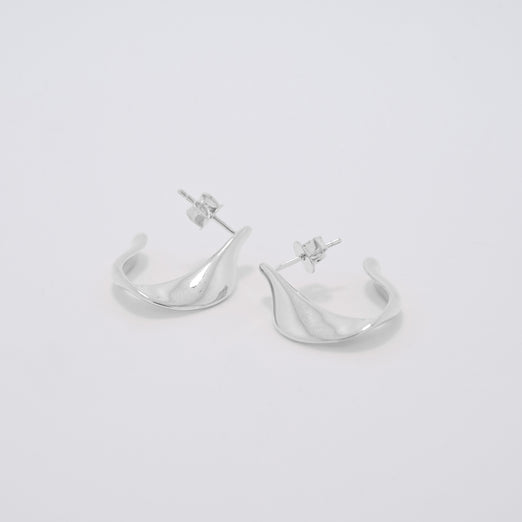 Rosewood Silver Earrings