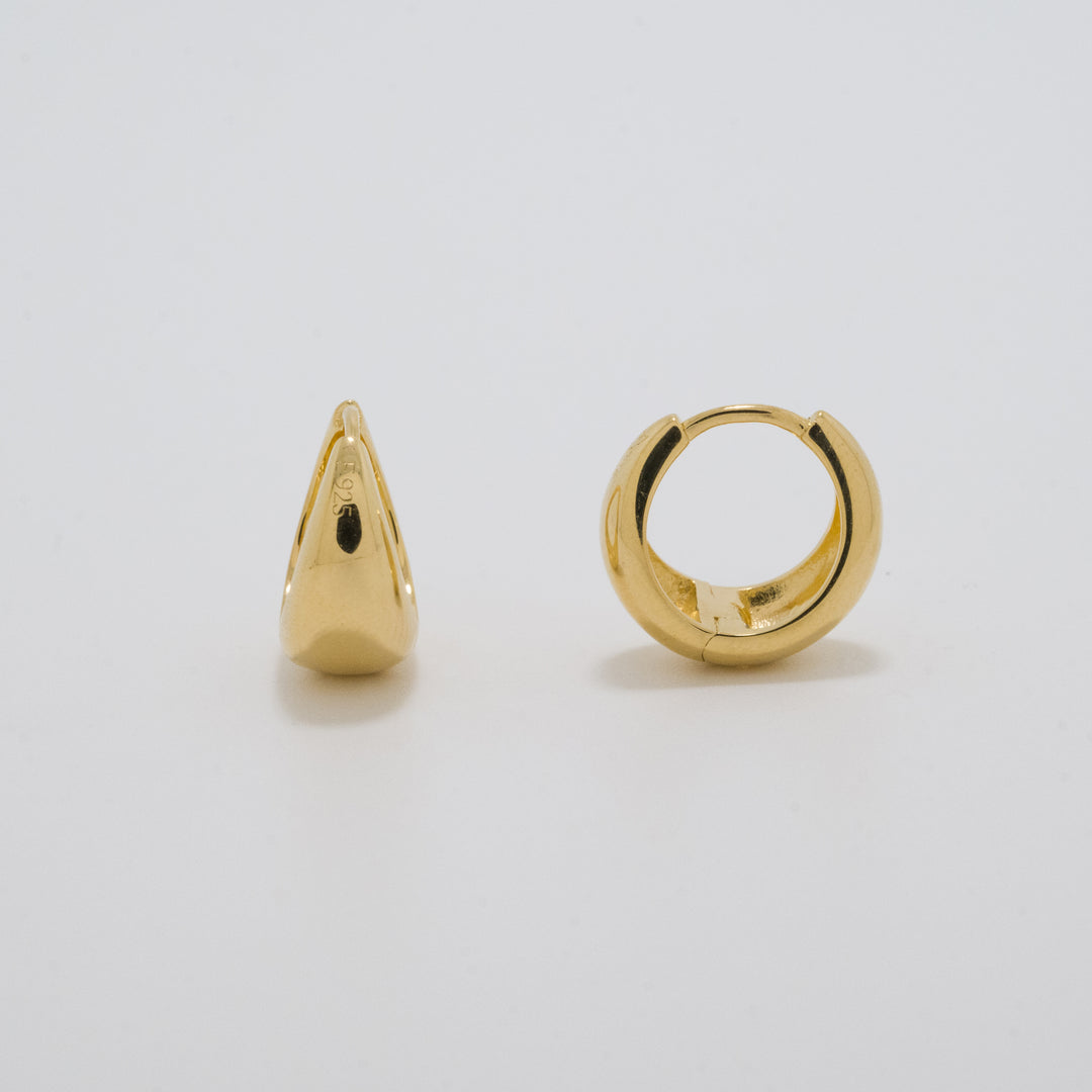 Lura Gold Small Huggie Earrings