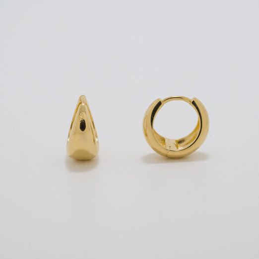 Lura Gold Small Huggie Earrings